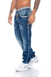 Cipo & Baxx Regular-fit Herren Jeans Hose Blau/Hellblau