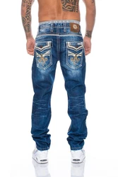 Cipo & Baxx Regular-fit Herren Jeans Hose Blau/Hellblau