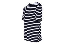 modAS Rundhalsshirt Herren T-Shirt Dunkelblau/Blau