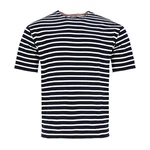 modAS Rundhalsshirt Herren T-Shirt Dunkelblau/Blau