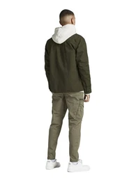 Cargohose JJIACE JJDEX TAPERED AKM DUSTY aus Baumwolle