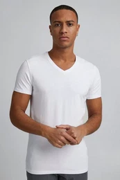 T-Shirt CFLincoln - 20503062 T-Shirt mit V-Ausschnitt