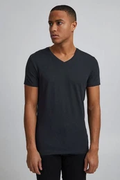 T-Shirt CFLincoln - 20503062 T-Shirt mit V-Ausschnitt