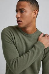 Casual Friday Rundhalspullover Karl oliv