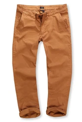 JP1880 Chinohose Chino Hose Bauchfit FLEXNAMIC 4-Pocket Braun/Khaki/Orange