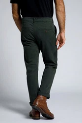 JP1880 Chinohose Chino Hose Bauchfit FLEXNAMIC 4-Pocket Khaki/Dunkelgrün