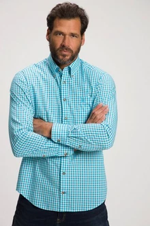 JP1880 Businesshemd Karohemd Trachten Langarm Buttondown-Kragen JP1880 Businesshemd Karohemd Trachten Langarm Buttondown-Kragen
