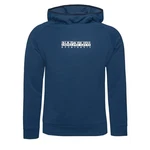 Napapijri Kapuzenpullover Toli Box Hooded Herren Dunkelblau/Blau/Hellblau