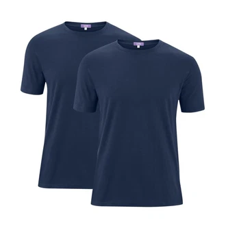 LIVING CRAFTS T-Shirt FABIAN GOTS zertifiziert Dunkelblau LIVING CRAFTS T-Shirt FABIAN GOTS zertifiziert Dunkelblau