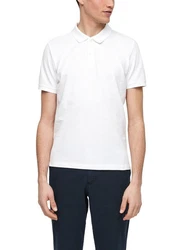 s.Oliver Poloshirt Basic Grau/Weiß/Creme/Hellgrau