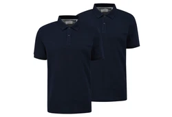 s.Oliver Poloshirt (2-tlg) Dunkelblau/Blau/Hellblau