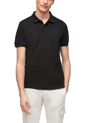 s.Oliver Poloshirt Basic Schwarz/Rot