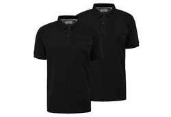 s.Oliver Poloshirt (2-tlg) Schwarz