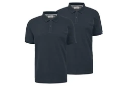 s.Oliver Poloshirt (2-tlg) Dunkelblau/Blau/Hellblau
