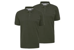 s.Oliver Poloshirt (2-tlg) Dunkelgrün