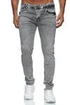Reslad Stretch-Jeans Slim Fit Basic Herren-Hose 