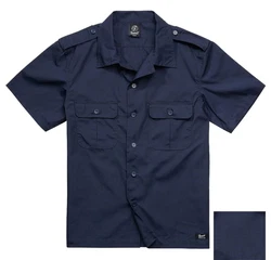 Brandit US Hemd Ranger RipStop Dunkelblau/Hellblau/Blau