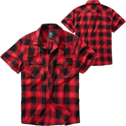 Outdoorhemd Check Shirt Herren Kurzarm
