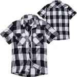 Brandit Check Shirt Schwarz/Dunkelgrau
