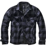 Brandit Outdoorhemd Lumber Check Shirt Schwarz/Blau/Dunkelblau/Dunkelgrau
