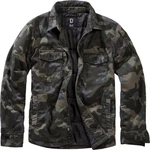Brandit Outdoorhemd Lumber Check Shirt Dunkelgrün