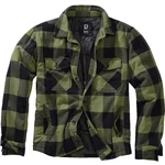 Brandit Outdoorhemd Lumber Check Shirt Dunkelgrün/Grün
