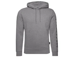 Napapijri Kapuzenpullover Badas H Grau/Hellgrau/Dunkelgrau