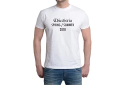 Chiccheria T-Shirt Rot/Weiß/Braun/Silber