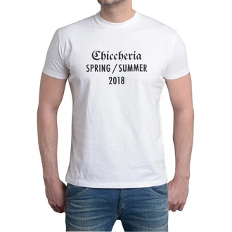 Chiccheria T-Shirt Rot/Weiß/Braun/Silber Chiccheria T-Shirt Rot/Weiß/Braun/Silber
