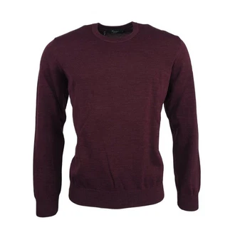 MAERZ Muenchen Strickpullover Dunkelrot/Bordeaux/Lila
