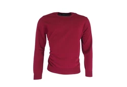 MAERZ Muenchen Strickpullover Dunkelrot/Bordeaux/Rot
