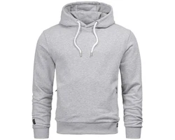 Alessandro Salvarini Hoodie ASLino Grau/Hellgrau