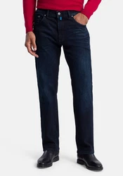 Pierre Cardin 5-Pocket Jeans Dijon Comfort Fit Denim Legends Dunkelblau/Blau/Hellblau