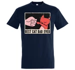 Youth Designz T-Shirt Best Cat Dad Ever Herren Shirt 