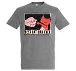 Youth Designz T-Shirt Best Cat Dad Ever Herren Shirt 