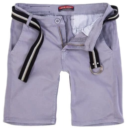 Chinoshorts Herren Chino Shorts mit Grtel RC-2133
