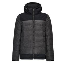 Funktionsjacke Steppjacke / Winterjacke fr Herren in Daunenoptik mit abnehmbarer Kapuze