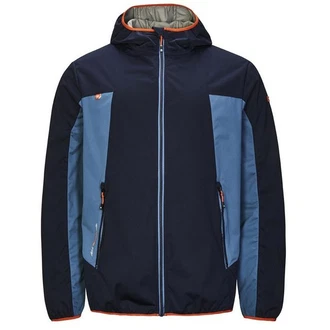 Killtec Funktionsjacke Softshelljacke Jerik mit Kapuze Dunkelblau/Blau