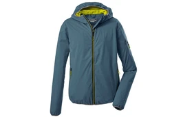 Killtec Funktionsjacke Softshelljacke Trin Blau/Hellblau/Türkis/Grün