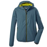 Killtec Funktionsjacke Softshelljacke Trin Blau/Hellblau/Türkis/Grün
