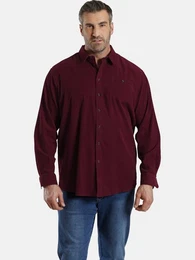Langarmhemd DUKE NILSON mit Kontrastdetails