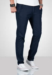 Alessandro Salvarini Straight Jeans ASSerio Dunkelblau/Blau