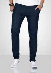 Alessandro Salvarini Straight Jeans ASSerio Dunkelblau/Blau