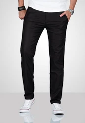 Alessandro Salvarini Straight Jeans ASSerio Schwarz/Khaki