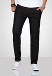 Alessandro Salvarini Straight Jeans ASSerio Schwarz/Khaki