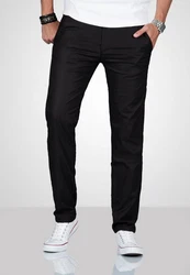 Alessandro Salvarini Straight Jeans ASSerio Schwarz/Khaki