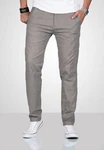 Alessandro Salvarini Straight Jeans ASSerio Khaki/Hellgrau/Grau/Beige