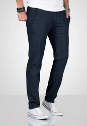 Alessandro Salvarini Straight Jeans ASSerio Dunkelblau