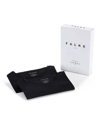 FALKE T-Shirt 2-Pack Grau/Dunkelgrau/Hellgrau/Schwarz/Weiß/Grün