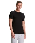 FALKE T-Shirt 2-Pack Grau/Dunkelgrau/Hellgrau/Schwarz/Weiß/Grün